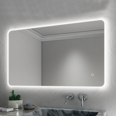 Specchio rettangolare illuminazione led modello L207