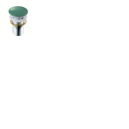 Piletta lavabo click-clack senza troppopieno FANCY Verde Foresta