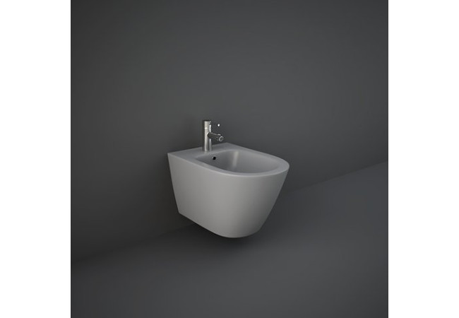 Bidet sospeso Rak Ceramics Feeling Grigio Opaco