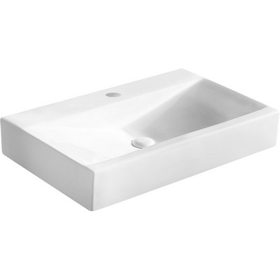 Lavabo appoggio 70.5x44.5 cm LA46 Bianco