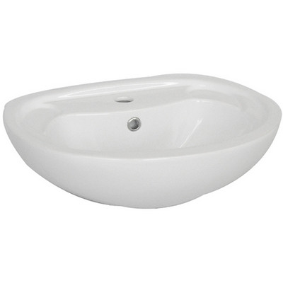 Lavabo a parete 40x50 cm bianco LP80