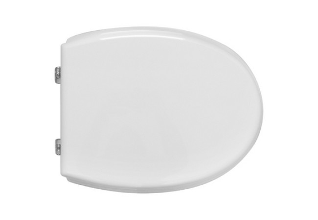 Copriwater compatibile per WC Globo vaso Amica forma 6 Bianco