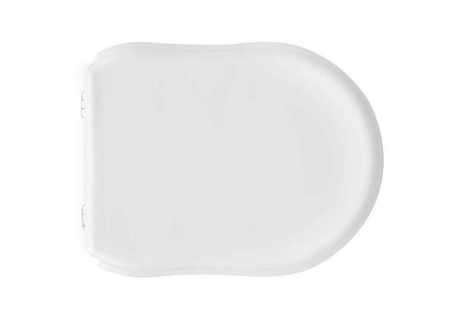 Copriwater compatibile per WC GSI vaso Antea forma 10 Bianco