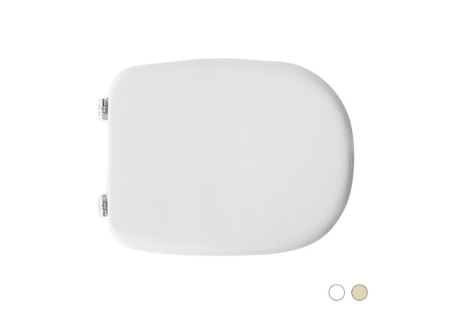 Copriwater compatibile per WC Ideal Standard vaso Tonda forma 1 Bianco