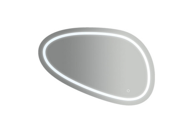 Specchio illuminazione led Cesare ovale 