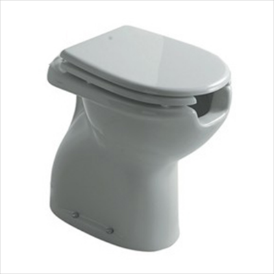 Vaso WC disabili con apertura frontale H. 49 cm Alice Ceramica Confort Bianco