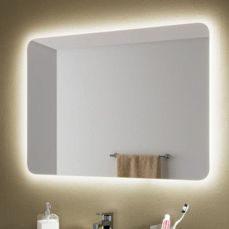 Specchio rettangolare illuminazione led modello L209 
