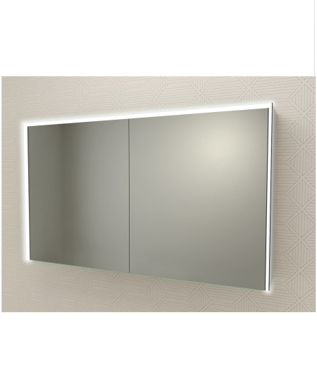 Specchio 2 ante illuminazione led Made in Italy 84254 